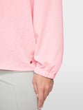 Loose-fitting blouse with V-neck