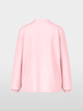 Loose-fitting blouse with V-neck